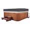Modern Leisure Renaissance Hot Tub Cover, 96 in. Square x 14 in. H, Gray 3097 - alternate 1